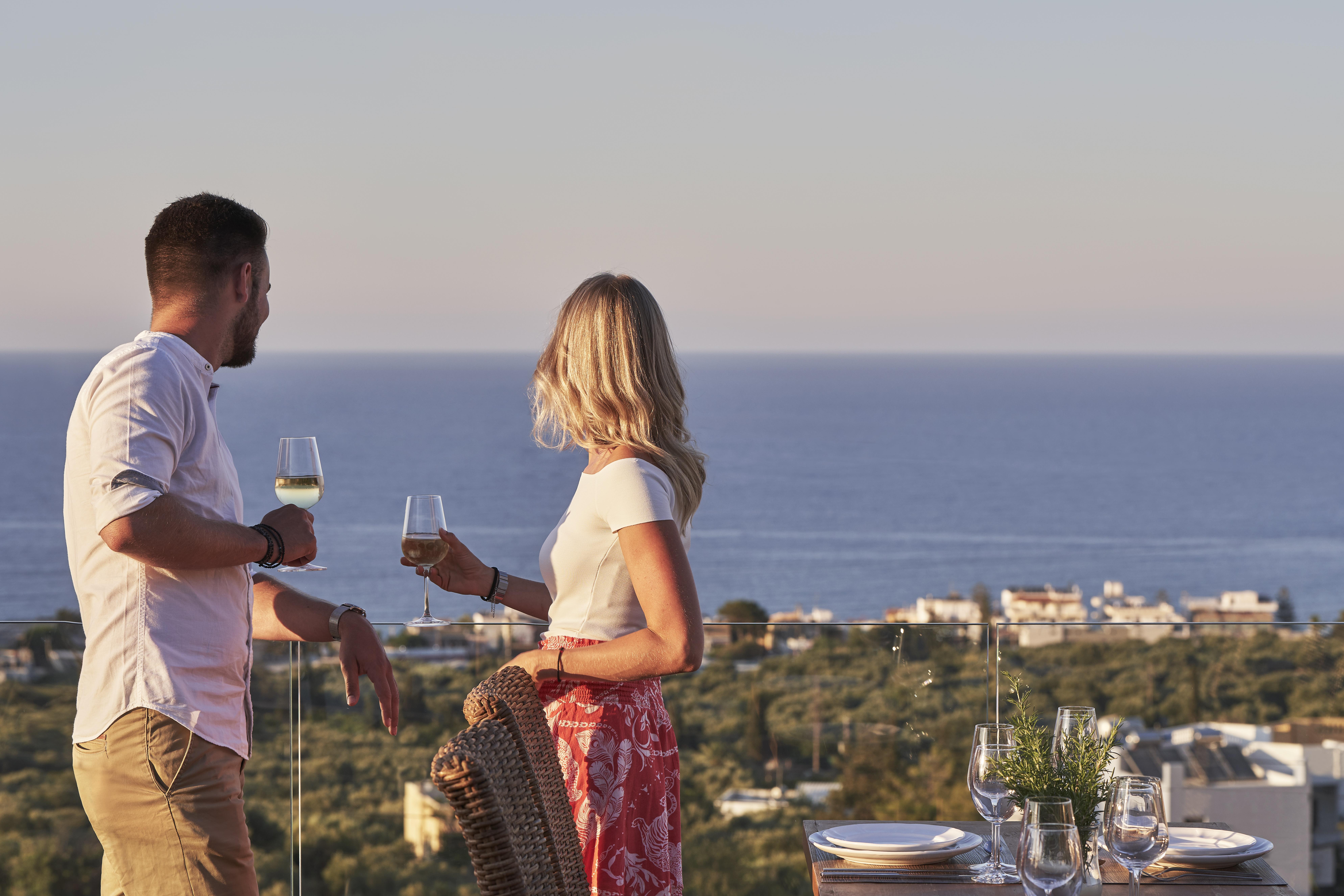 Esperides Resort Crete, The Authentic Experience Hersónissos Extérieur photo View from the hotel
